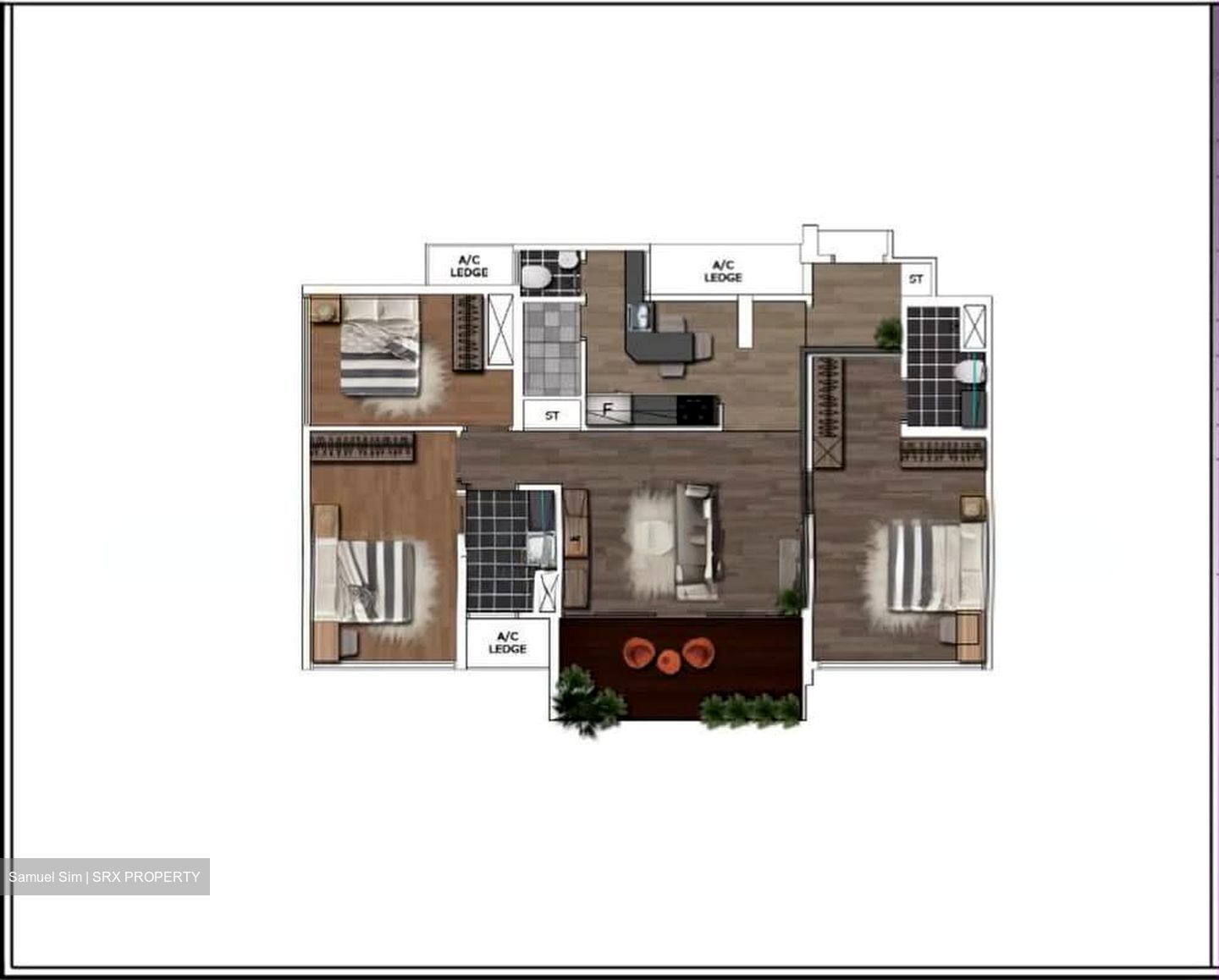 Twin Fountains (D25), Condominium #589896531